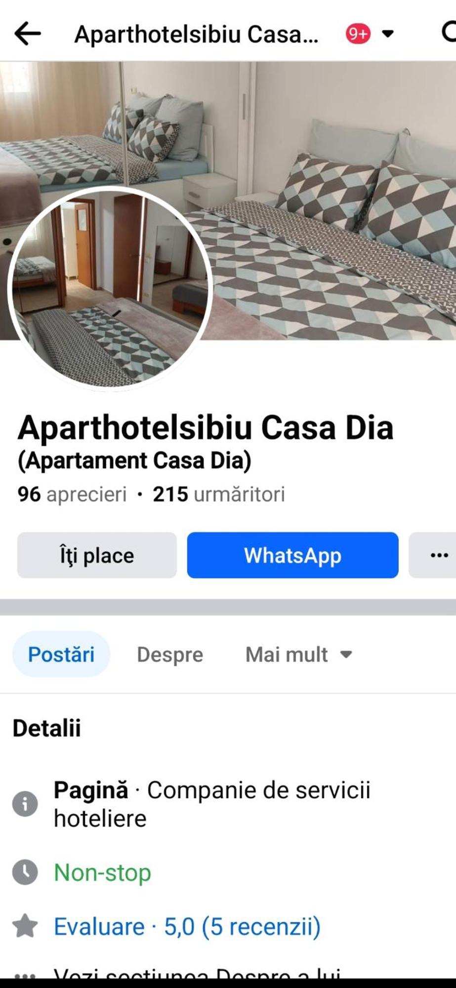 Apartament Casa Dia 1 Сібіу Екстер'єр фото